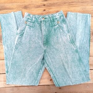 Vintage Green Wrangler Jeans 9